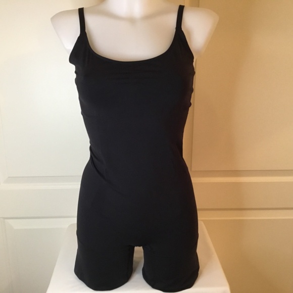 Women’s Fully Body Seamless Bodysuit Mid Thigh Body Shaper Shorts Shapewear - Picture 3 of 7